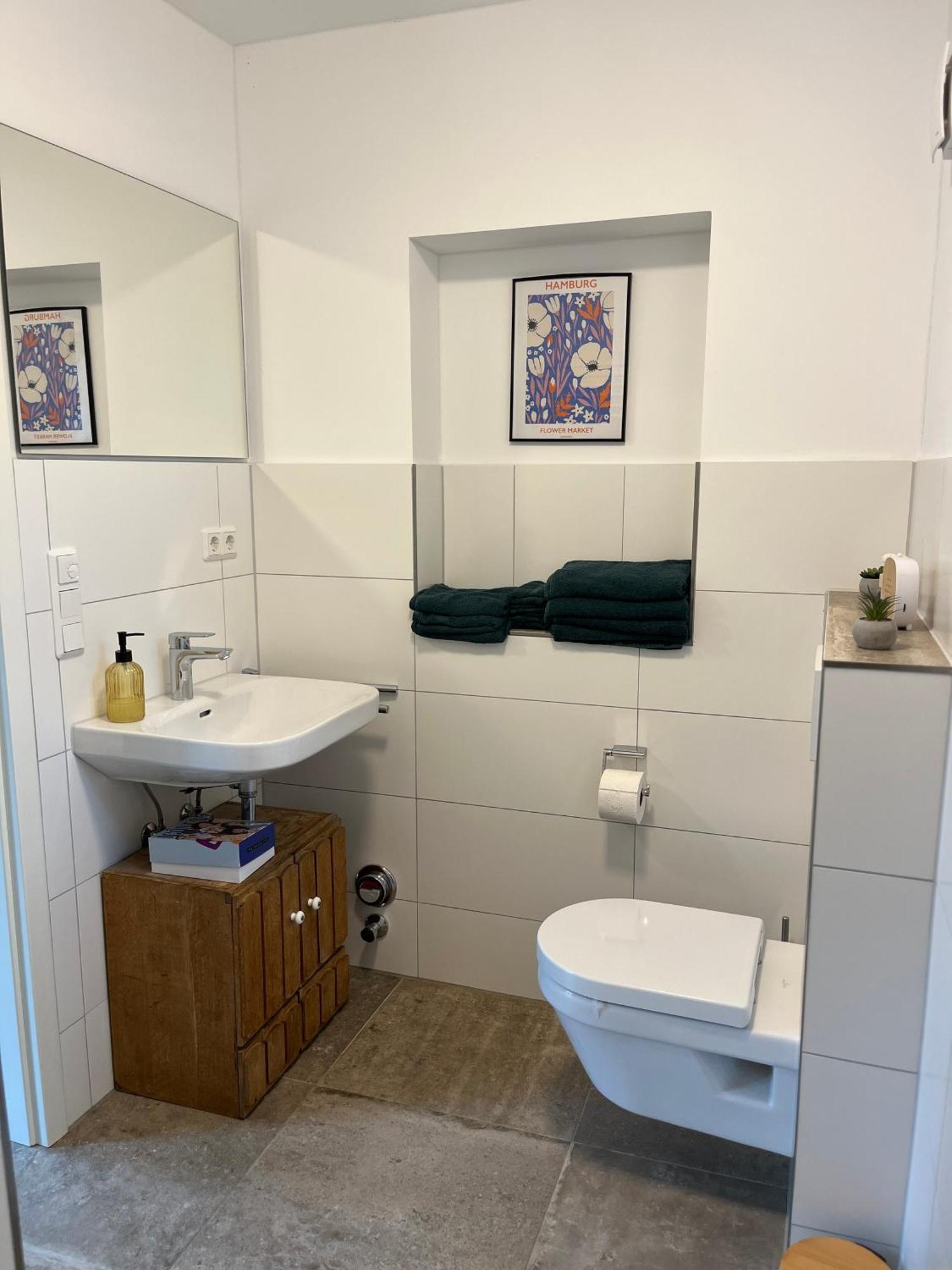 Brauel Am Nordpfad Zevener Geest - Ruhige, Moderne 2 Wohnung, Ladestation, Parkplatz, Wlan, Garten Apartment Zeven